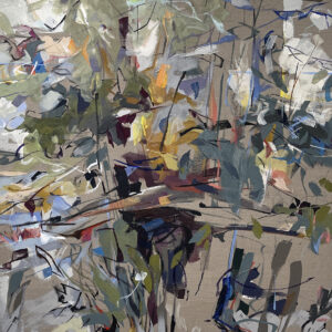 Jeff Fitzgerald, Spring, 38 x 46 inches, Acrylic on linen, $5400