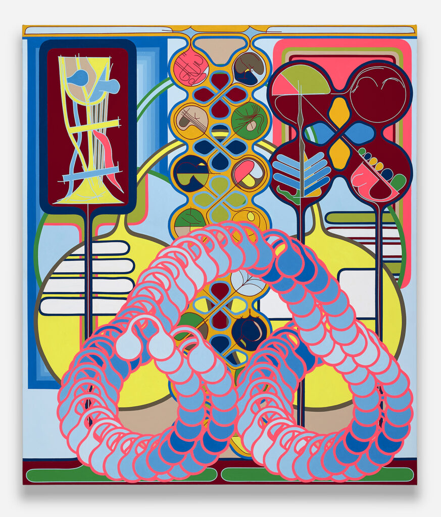 Eric Shaw, Ralph’s Rhapsody, Acrylic on canvas, 42 x 36 inches, 2021