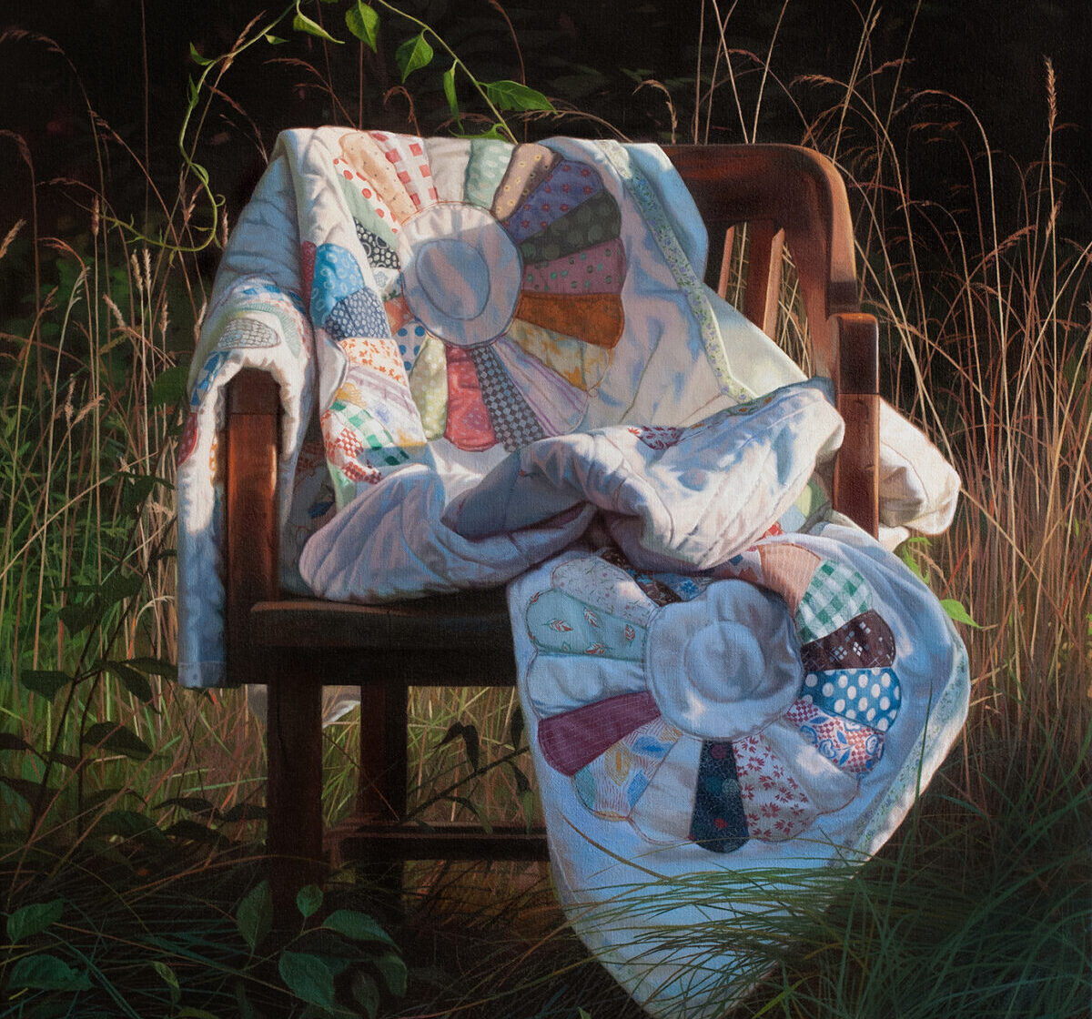 Cindy Rizza, Cyclical, Oil on linen, 24" x 30" in, 2022, NFS