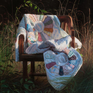 Cindy Rizza, Cyclical, Oil on linen, 24" x 30" in, 2022, NFS