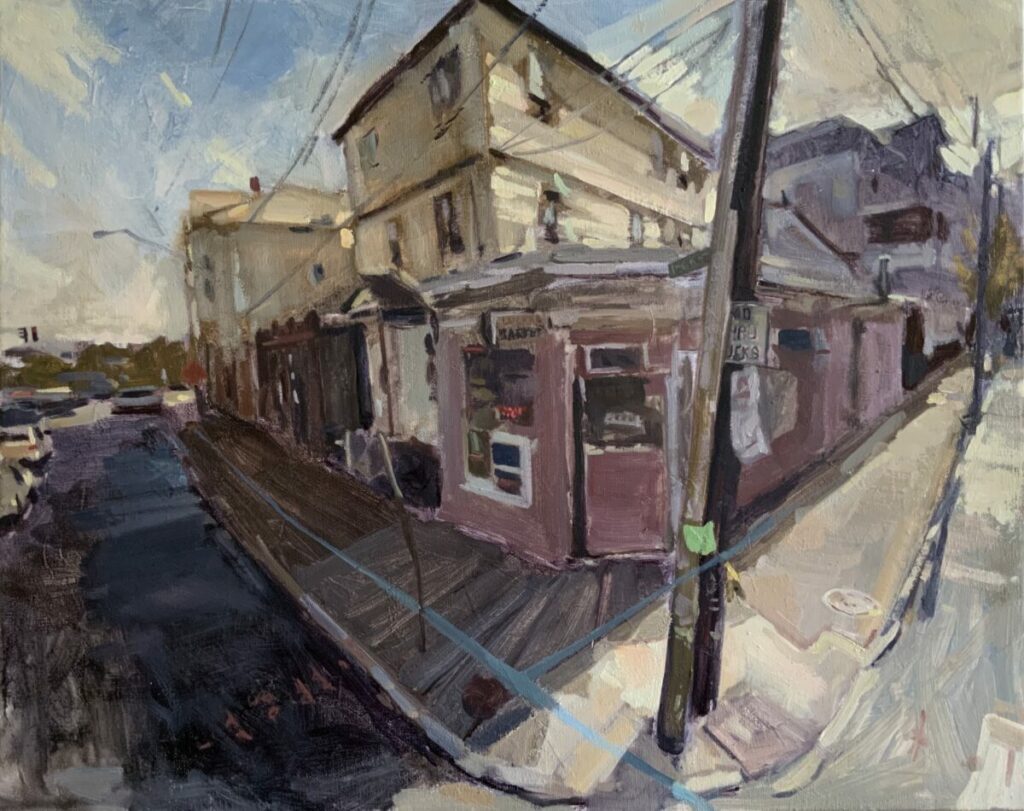 Sean Ware, 2 Bancroft Street, Oil on canvas, 16 x 20 inches, 2019, $1,200